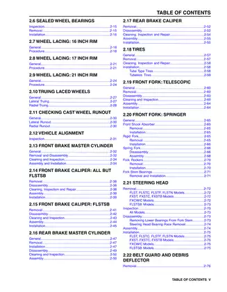 2008 Harley-Davidson Softail Service Manual - Complete Vehicle Maintenance Guide Preview image 5