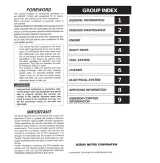 2005–2009 Suzuki VL 1500 Intruder, Boulevard, C90, C90T Service Manual (P/N 99011-10F61-03A) – preview page 1