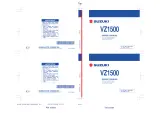 2009–2014 Suzuki VZ1500 Boulevard M90 Owner's Manual (P/N 99500-39370-03E) – preview page 1